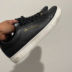Men’s 45 Versace sneakers black / gold